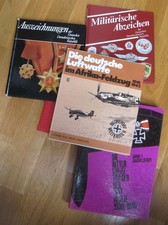 Bücherkonvolut 5 Bücher DDR Weltkrieg Wehrmacht Orden Ritterkreuz Eichenlaub