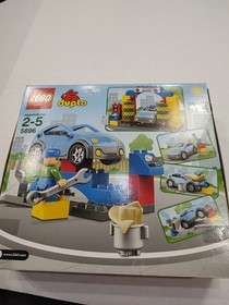 NEW IN BOX Lego Duplo Car Wash Set 5696 Complete Vintage Figurine Car RARE