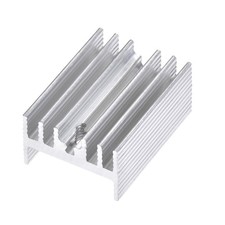 22x15x10mm Aluminum Heatsink for Transistor or Voltage Regulator TO-220 10pcs