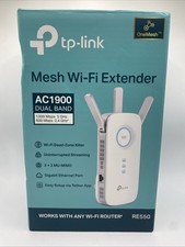 TP-Link AC1900 WiFi Extender RE550 , Covers Up to 2800 Sq.ft and 35 Devices, 19