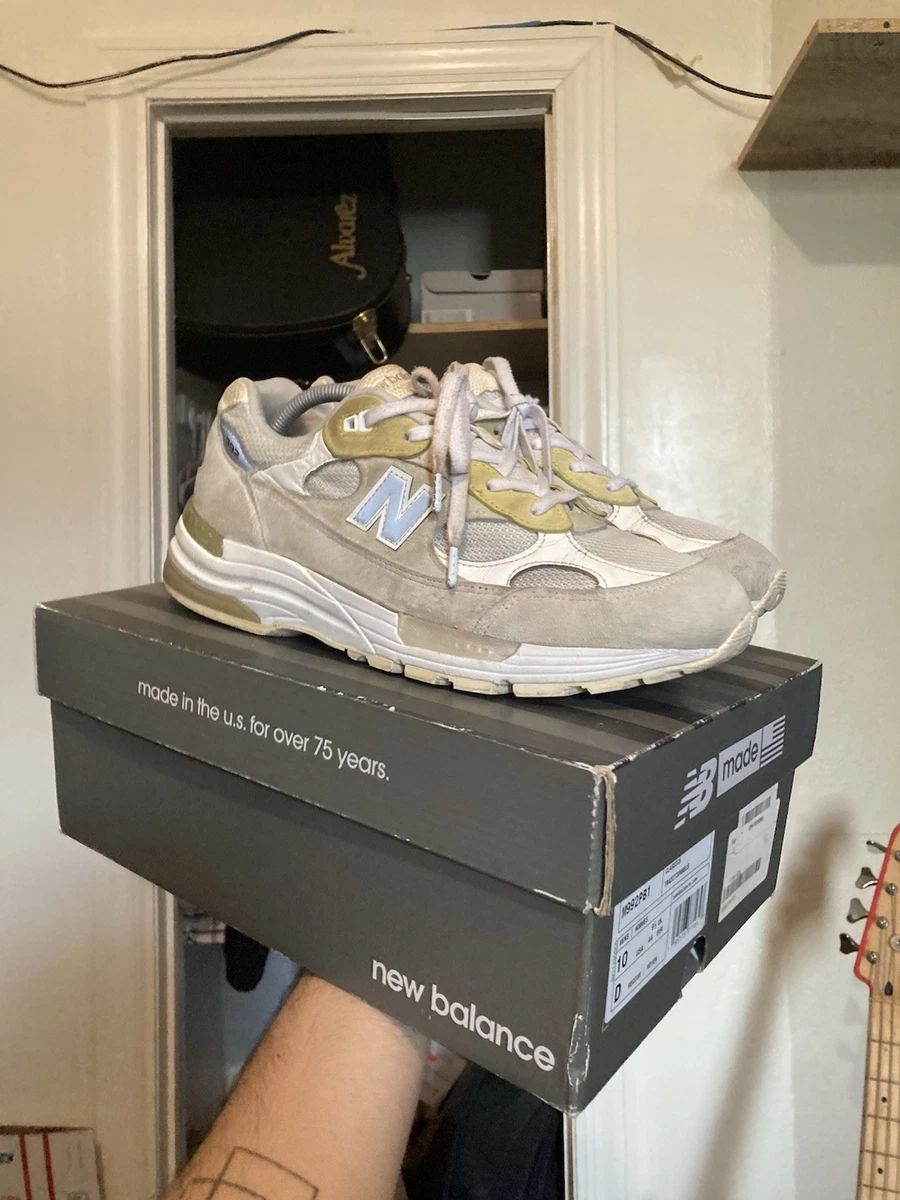 New Balance Paperboy Paris x 992 Made in USA Fried Egg for Sale