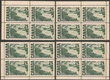 CANADA (1967-73) #465 25¢ "Solemn Land" Corner Block Set VF-MNH (L#1491)