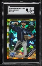 2019 Bowman Chrome Draft Sapphire Edition Gold /15 Alec Marsh SGC 9.5 Mint+