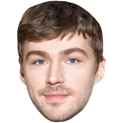 Miles Heizer (Stubble) Big Head. Larger than life mask.