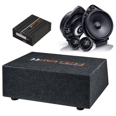 Soundsystem Opel Adam | Frontsystem mit DSP und Subwoofer | V3 | OPTION