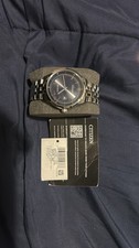 Citizen Eco-Drive Mens Blue Sunburst Dial SS ...