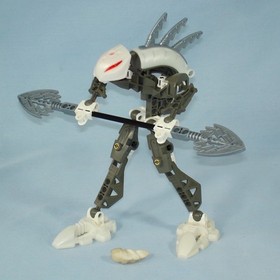 All 6 Lego Bionicle RAHKSHI (8587 ~ 8592) 100% in Canisters + rare PURPLE KRAATA