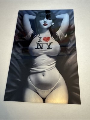 Vampirella #672 Will Jack Metal Color Splash I Love NY Variant NYCC 2025 LE 100