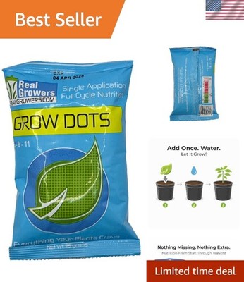 Real Growers Grow Dots Classic 75g   Single Application Programmed 2.6 oz