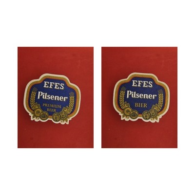 EFES Pilsener Premium Beer Paris 1973 Brewery Beer Mat Beer