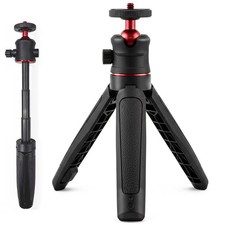 Extendable Photography Light Stand, 5.9-10.23in Height Adjustable Aluminum Tr...