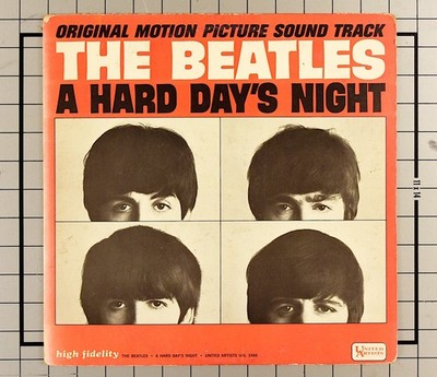 The Beatles A Hard Days Night Vinyl LP Original 1964 Mono Misprint UAL 3366