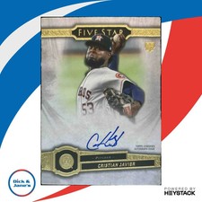 2021 Topps Five Star Cristian Javier #FSA-CJ RC Auto Houston Astros
