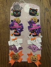 New Toddler Girls Cute Pairs Halloween Hair Clips Alligator Clips