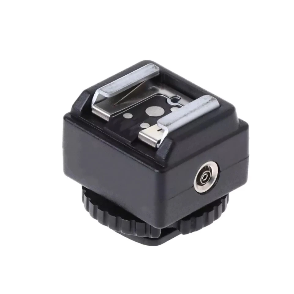 Metal+Plastic Hot Shoe Converter Adapter For Nikon For Canon Flash to Camera - Image 2 of 4