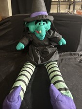 1993 Vintage Halloween Silver Co. Witch Nylon...