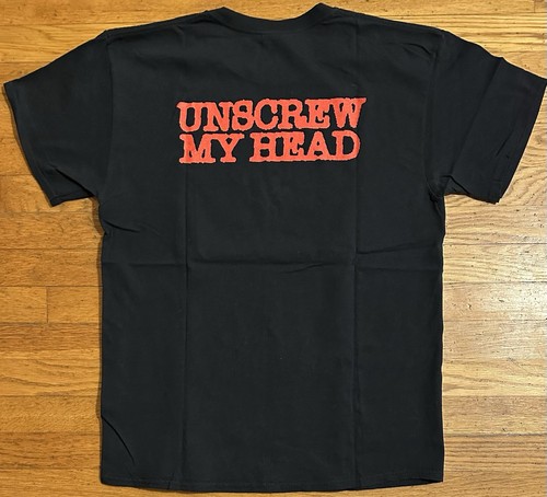 EKULU UNSCREW MY HEAD SHIRT LARGE HARDCORE EDGE CANDY GLORY ILLUSION FREE S/H - Picture 3 of 6