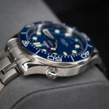 OMEGA Seamaster Diver 300M 42MM Blue Wave Dial SS Bracelet 210.30.42.20.03.001 6