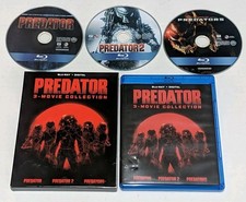 Predator 1 2 3-Movie Collection Blu-ray With Slipcover