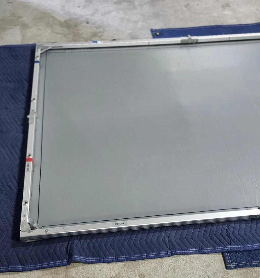 Da lite Fast Fold 5x7 Pantalla de Proyección Trasera Superficie y Bolsa de Cuero - Muy Limpia Foto 2 de 4