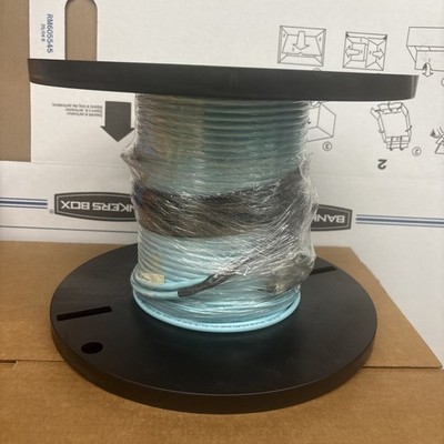 ~375ft OM3 50/125 6-Fiber OFNP Plenum Fiber Cable w/ SC   ClearCurve
