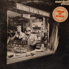 Marshall Efron "Nutrino News Network" LP Polydor 1972 Promo VG/VG Satire Comedy