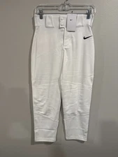 Youth Boys' Nike Vapor Select 2 Baseball Pants White Size Large