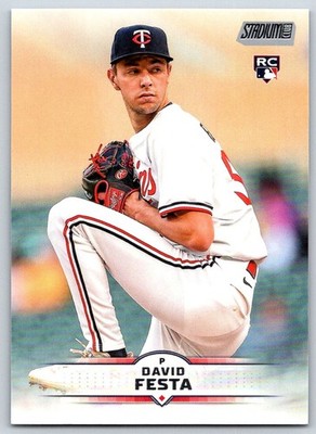 2025 Stadium Club DAVID FESTA #186 Minnesota Twins RC