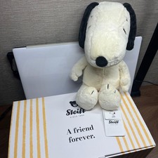 Steiff Snoopy Plush Toy with Tag Box, Limited 2024, Soft Cuddly Friends