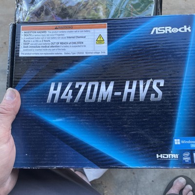 Stock H470M-HVS