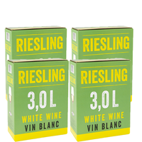 Neon Riesling, Trocken, Sortenreines Weinpaket (4X3,0L)