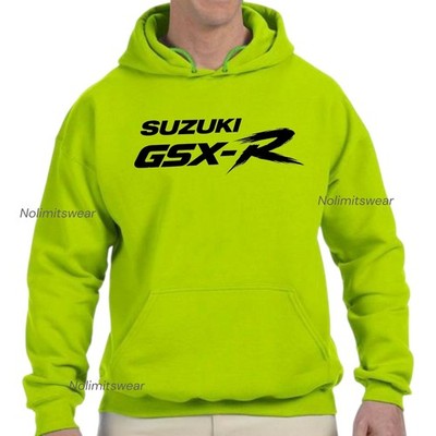 Suzuki GSXR Motorcycle Men's- Unisex- Youth Warm Hoodie