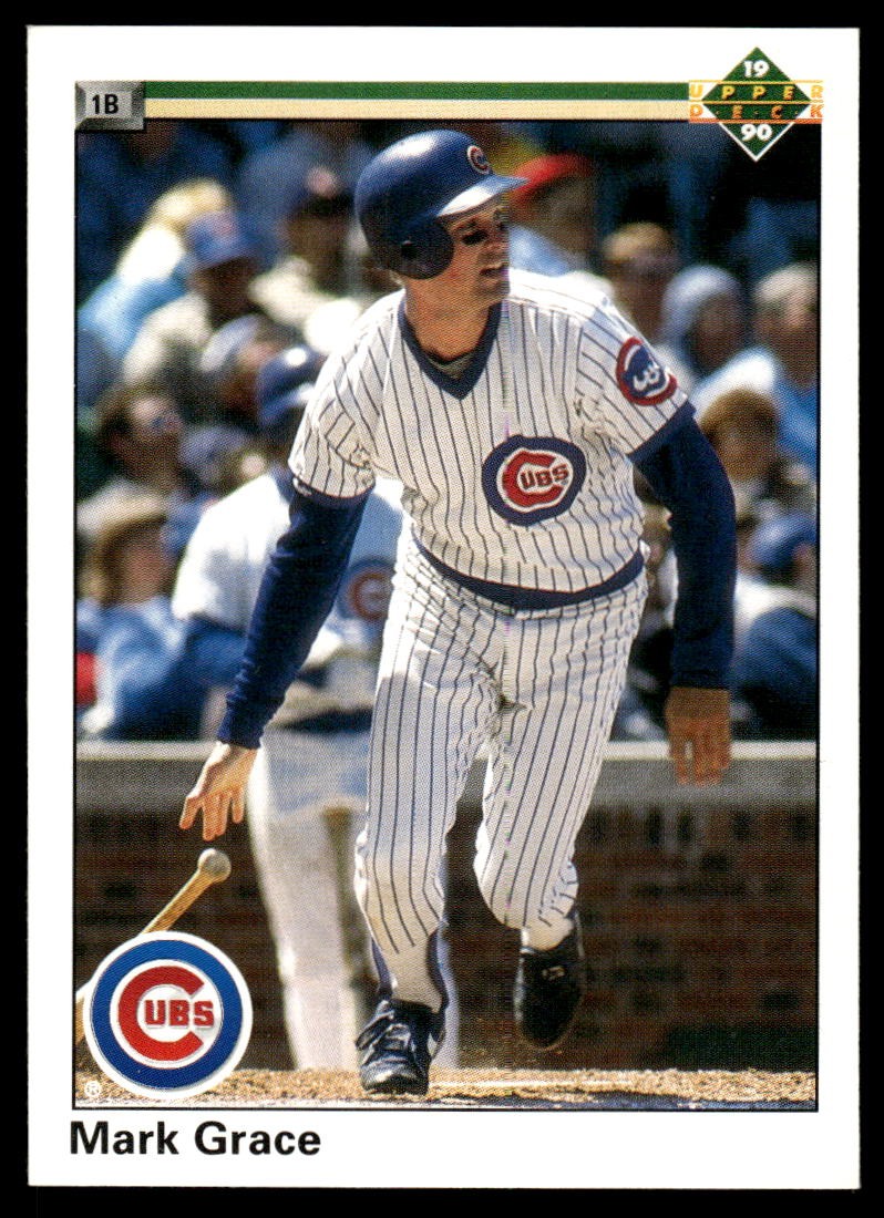 1990 Upper Deck #128b Mark Grace