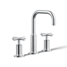 KOHLER K-14406-3-CP Purist  Widespread Bathroom Sink Faucet Bathroom Faucets