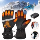 Heated Gloves Rechargeable Heated Gloves Winter Touchscreen Waterproof Gloves#