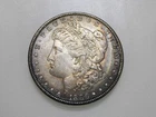 1886-P $1 MORGAN SILVER ONE DOLLAR TONED