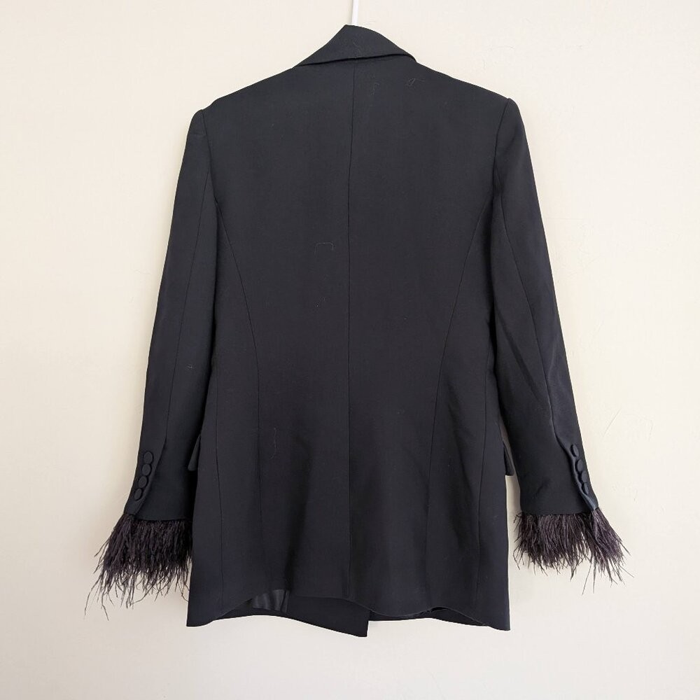 新品 タグ付✨♥️ZARA♥️OVERSIZE BLAZER ジャケット XS 黒 ZARA BLACK Linen Blend VENTED OVERSIZED BLAZER - XS-S | eBay