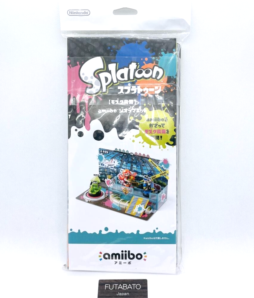 Nintendo Splatoon amiibo Diorama kit Mozuku Farm Video Game