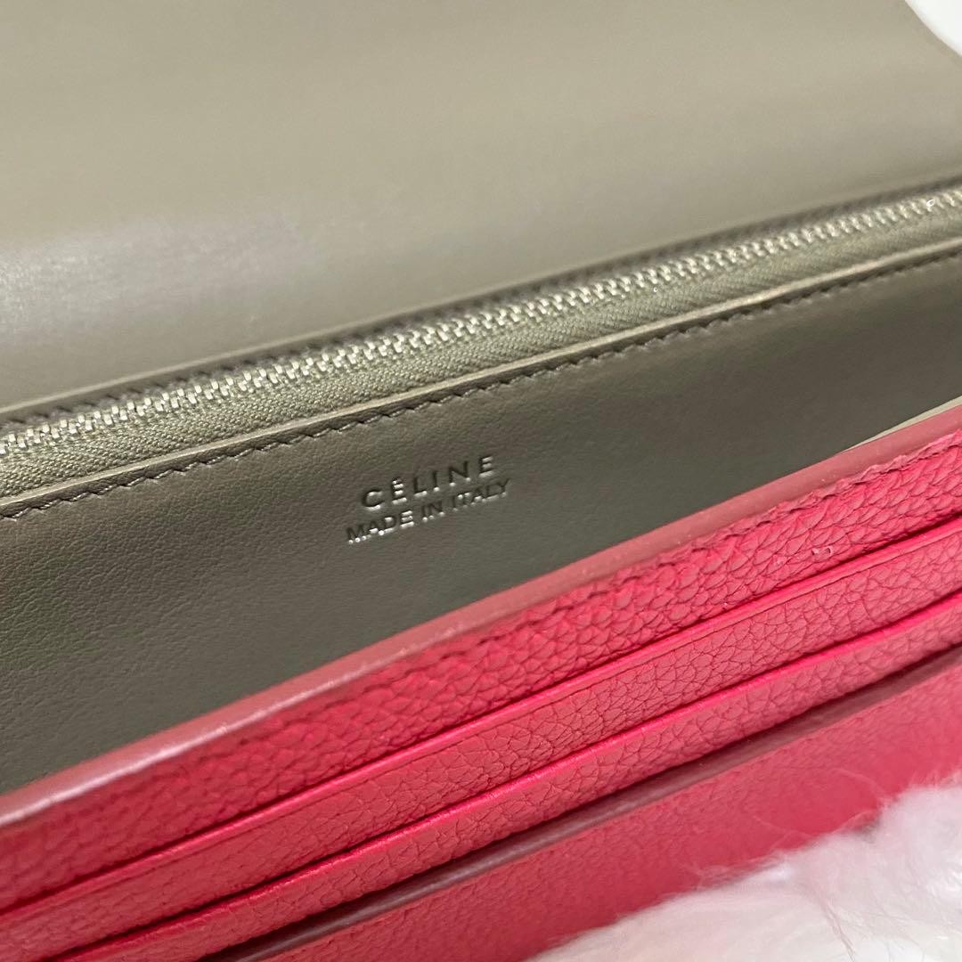 CELINE Large Flap Multi Function Long Wallet From… - image 6