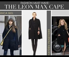 Leon max limited edition cape coat/blazer, size medium
