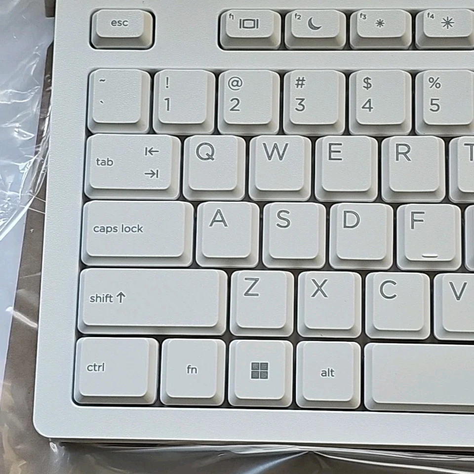 HP Keyboard 125 Qwerty White Wired USB For PC Computer Laptop - Image 3 of 4