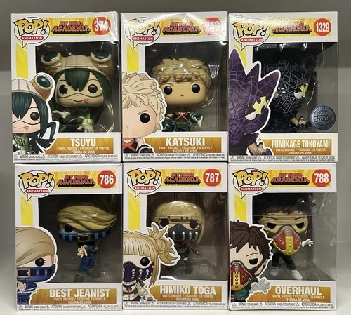 Funko Pop! Animation My Hero Academia Figures Lot Of 6 NEW Tsuyu Katsuki - 149