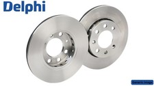 2x DELPHI Brake Discs Front Fits Alfa Romeo 145 146 155 Chrysler Fiat Lancia