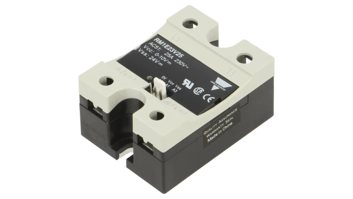 RM1E23V25 Solid State Relay Error: 0...10VDC 25A 90...265VAC RM1E /T2UK