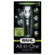Wahl All-in-One Head-to-Toe Beard and Body Grooming Kit Men, Lithium Trimmer NEW