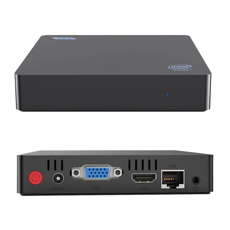 Smallest Z8350 Mini 2GB 32GB VGA Port Wifi Gaming 12V Desktop Pc Mini Computer - Image 4 of 4