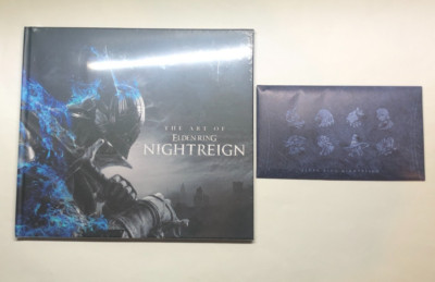 ELDEN RING NIGHTREIGN Art Book & Character Card set Collector's Edition Bonus