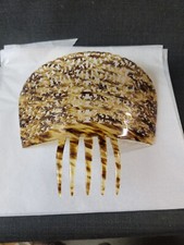 Vintage Large Faux Tortoise Shell Mantilla Hair Comb