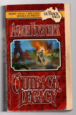 Outback Legacy 1996 Paperback Book Aaron Fletcher The Outback Saga