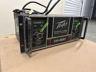 Vintage Peavey CS 800 Commercial Series Power Amplifier Currently